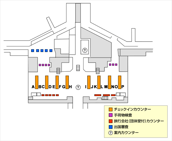 空港内マップ