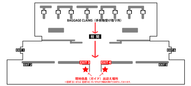 空港内マップ